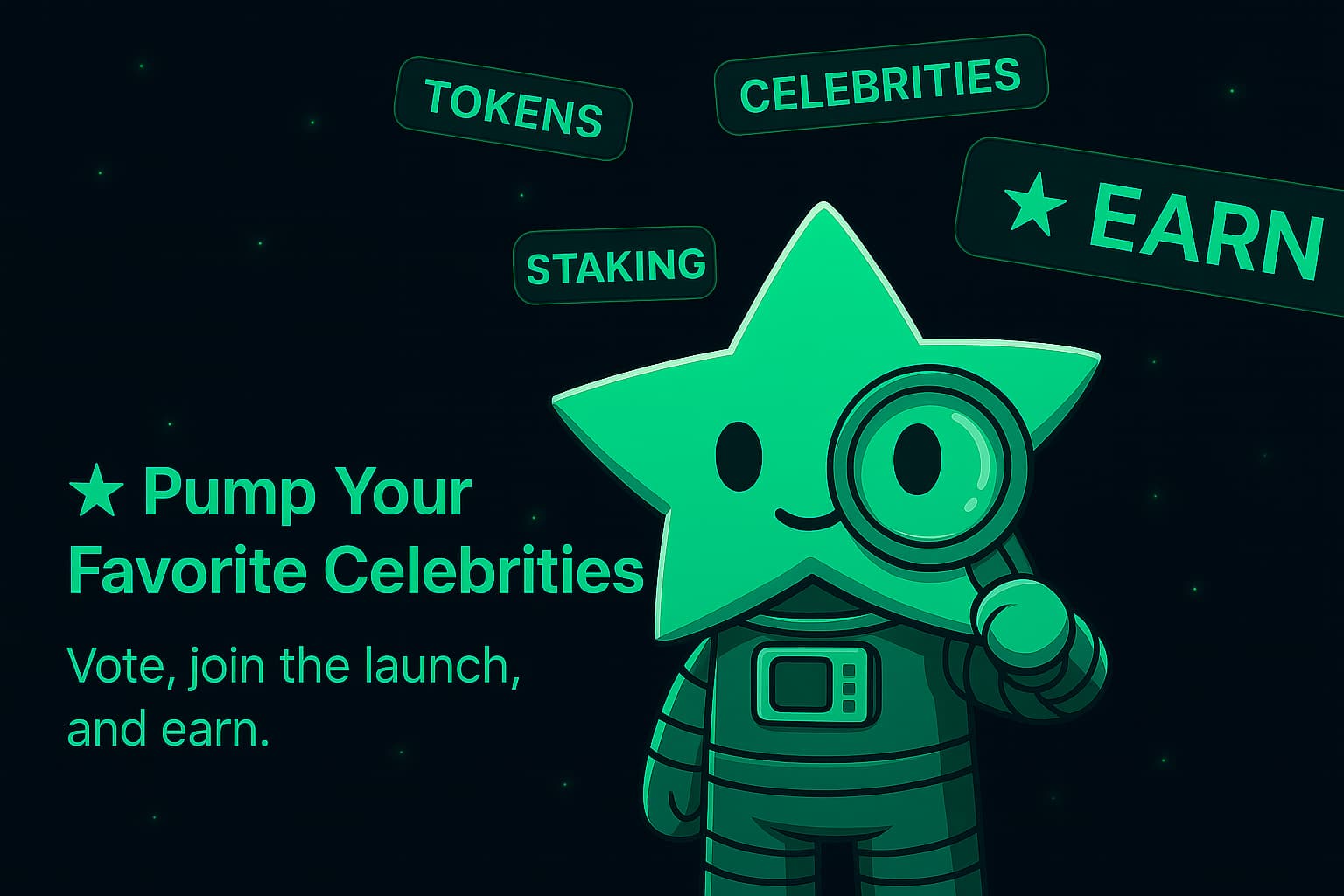 Celebrity Pump Mascot